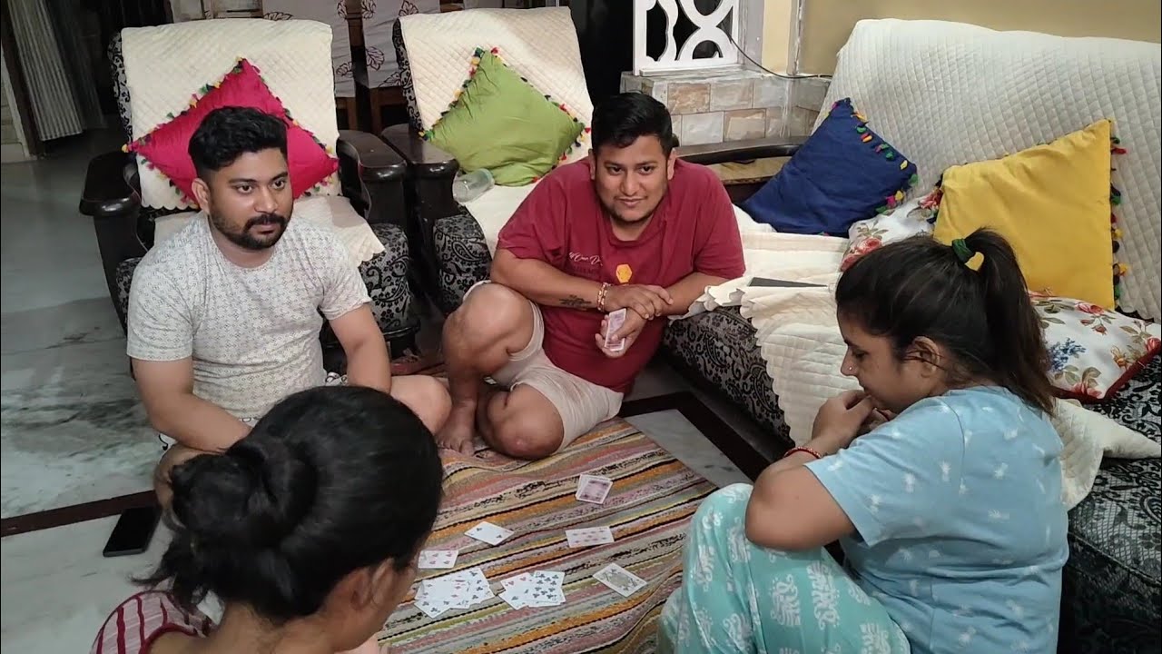 इतनी बड़ी हार 😱🥺 हम सभी पहुंचे neelu दी के घर और खेला तास, और kamal से हुआ मिलना ♥️🙏🏻