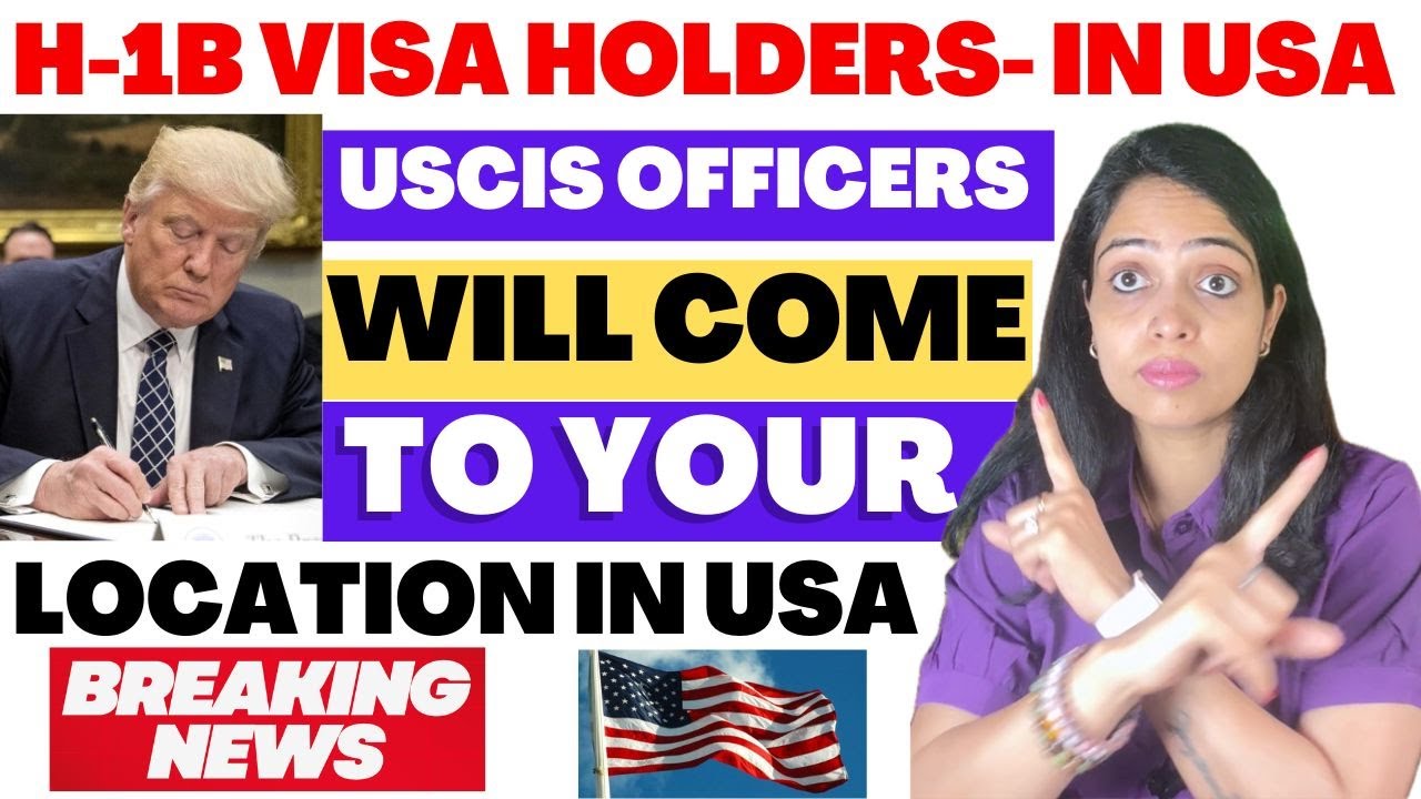 H1B Visa Holders Warning USCIS On Site Raids Start| Texas Raids by USCIS Officers for H-1B holders