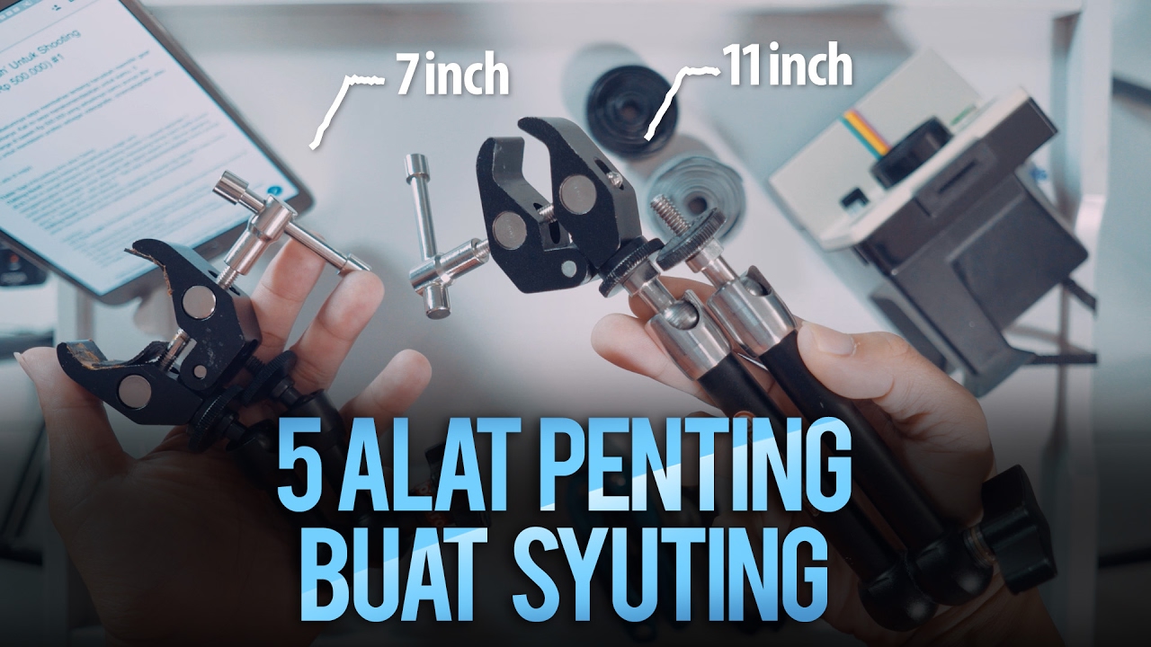 5 Alat Penting Untuk Syuting #1 Edisi Under Rp500.000
