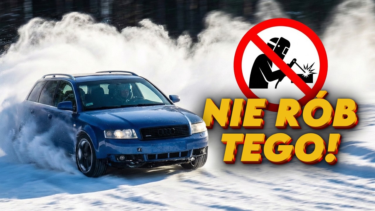 Zaspawany Torsen w Audi Quattro | Silnik się poddał, my też