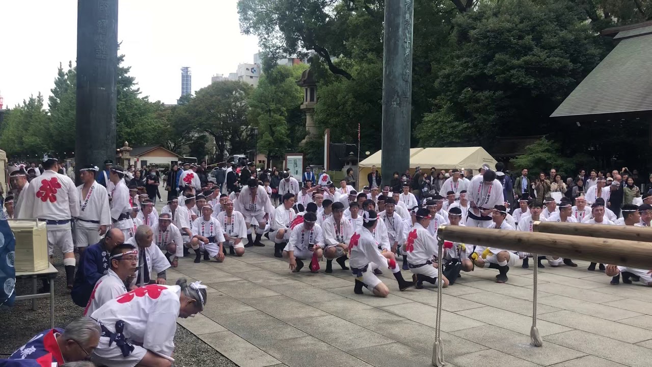 戸畑祇園大山笠2019 靖国神社150周年記念 奉納運行 18