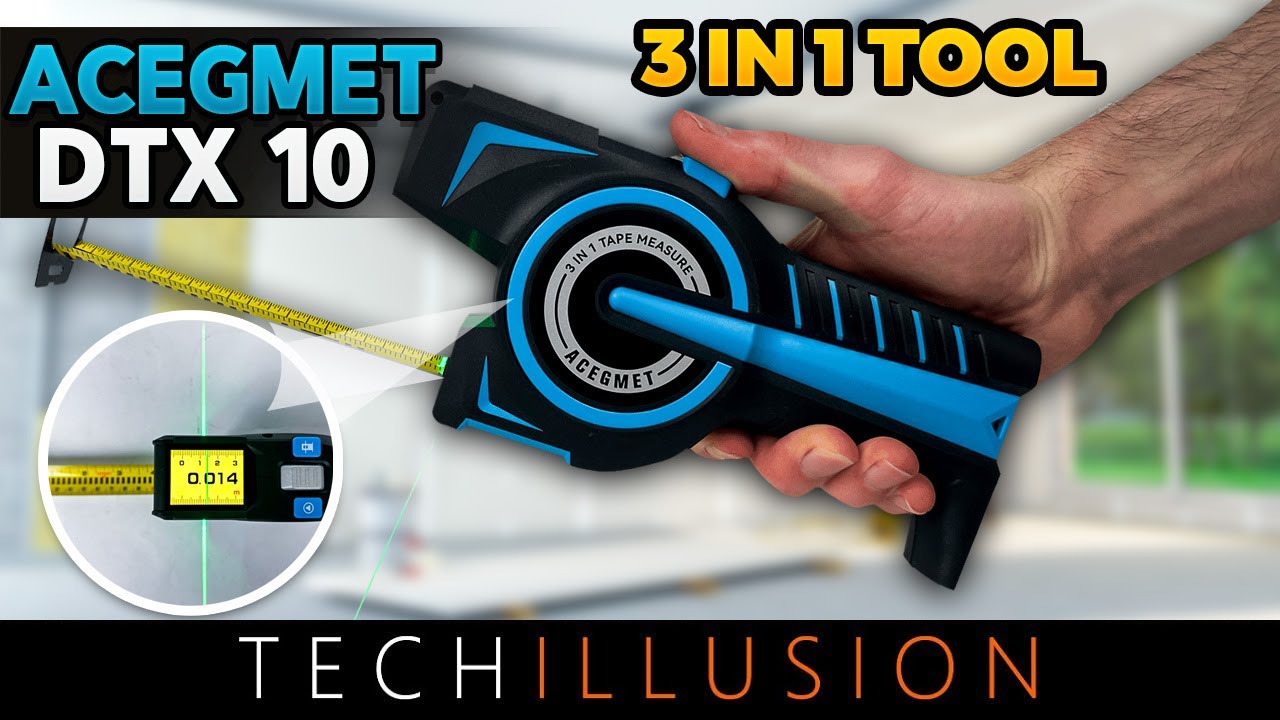 🔥WHAT IS THAT?!🧐 The ULTIMATE 3 in 1 Measuring device!😱 Acegmet DTX10 Distance Meter Review & Test