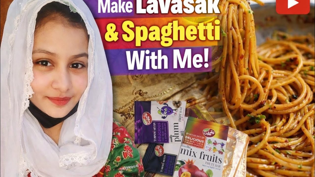 # mazedar lava shak 💥😬or spaghetti 🍝✨