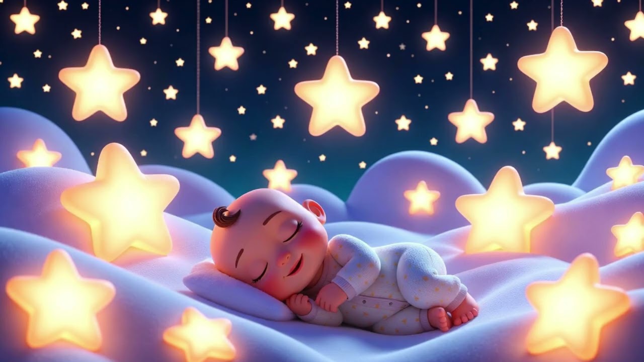Soft Stars Lullaby  | Gentle Night Sky Lullaby for Babies & Toddlers | Sleepy Time Song