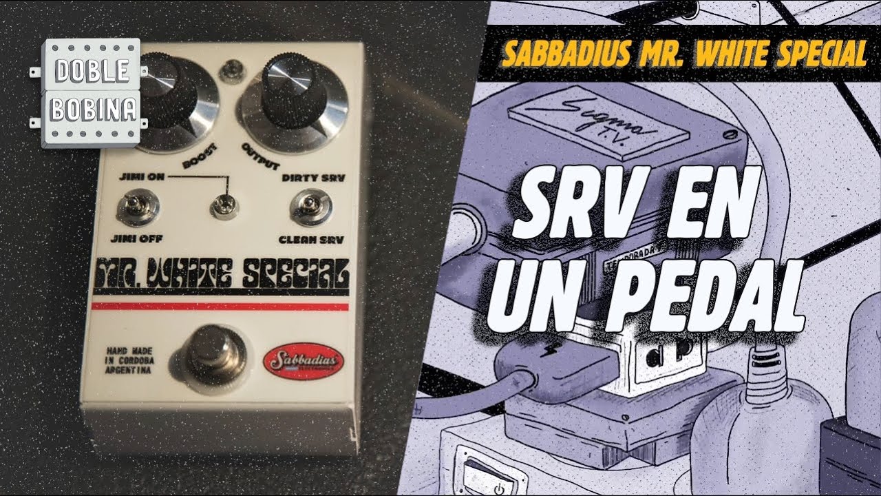 Sabbadius Mr. White Special: el sonido de SRV en una caja de metal.