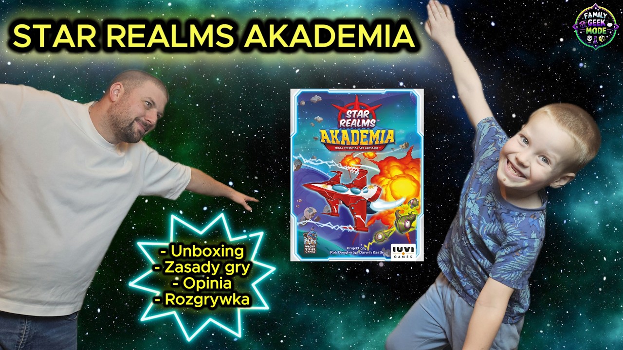 Akademia Star Realms - UNBOXING | ZASADY W PIGUŁCE | OPINIA | ROZGRYWKA