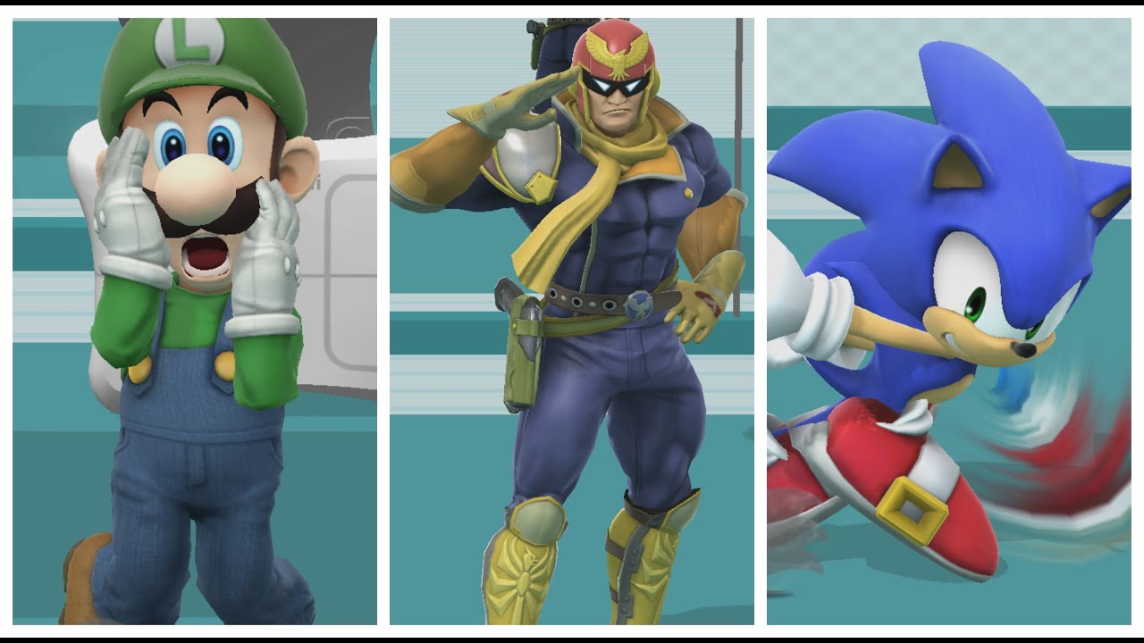 Smash WII U: Taunts (ALL FIGHTERS)