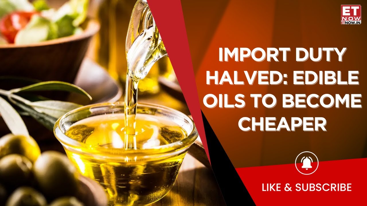 Indian Vegetable Oils: Govt Halves Import Duty On Edible Oil | Sudhakar Desai | Commodity Central