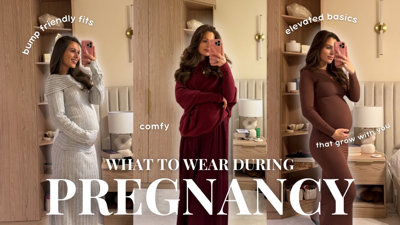 PREGNANCY ESSENTIALS | Maternity Clothes, Fashion Hacks, Skincare, Beauty & More!