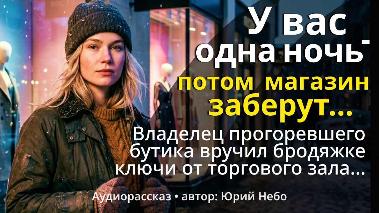 В отчаянии владелец убыточного магазина, не глядя, отдал ключи от торгового зала бродяжке, а утром..
