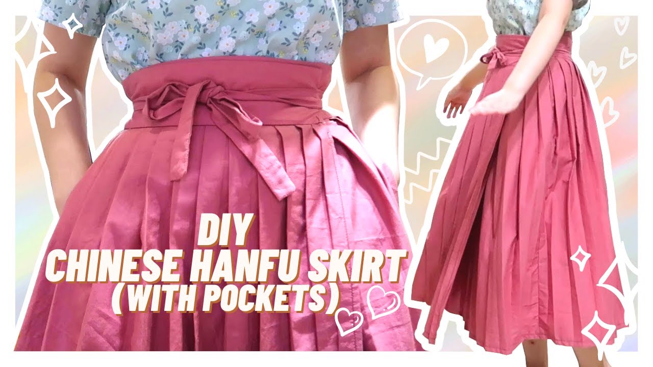 DIY hanfu skirt | the CNY ✨glow up✨ you need so your relatives will stop asking you if you have a bf