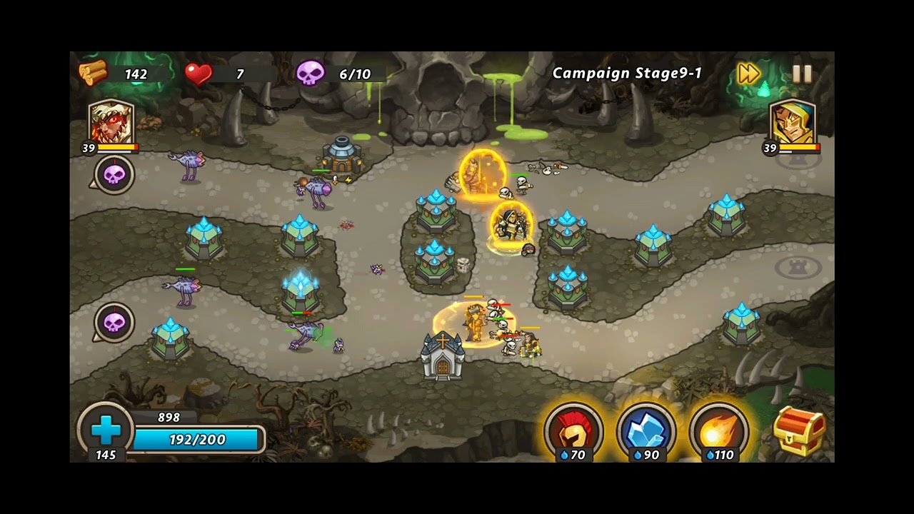 Castle defense 2 -[9-1] #24 (3 star) - demon disaster