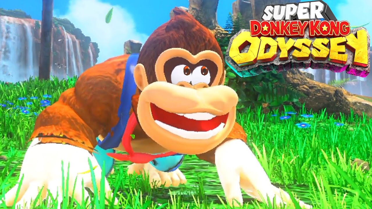 Super Donkey Kong Odyssey - Full Game Walkthrough