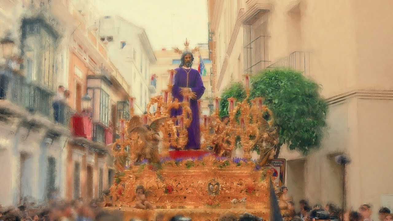 4K ᴴᴰᴿ / Santa Genoveva,  Semana Santa de Sevilla 2025