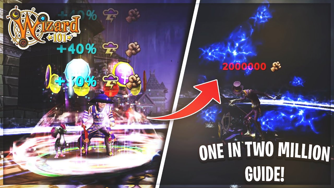 I DID 2 MILLION DAMAGE IN WIZARD101 (2021) *INSANE*