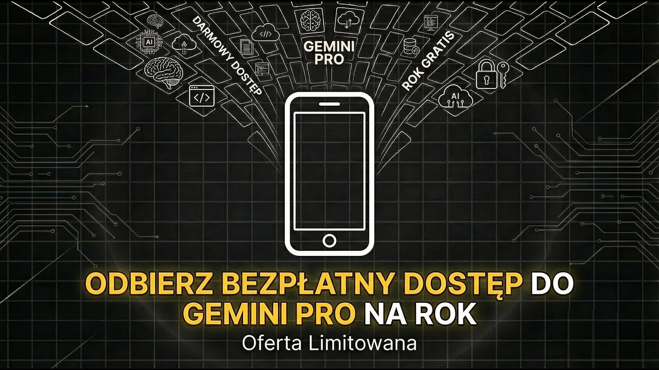 Bezpłatny dostęp do GEMINI PRO na rok🤯#google #gemini #ai