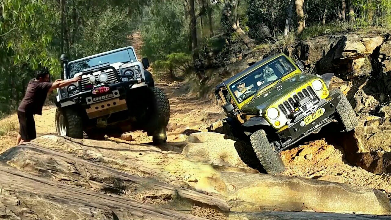 SWB 4x4 Challenge - Defender 90 vs JK Wrangler