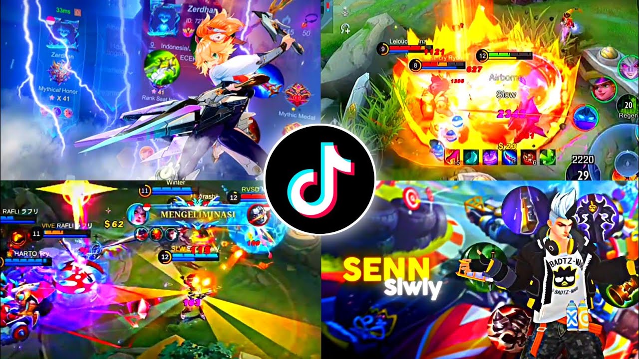 TIKTOK ML JEDAG JEDUG SLOWMO KEREN DAN VIRAL TERBARU