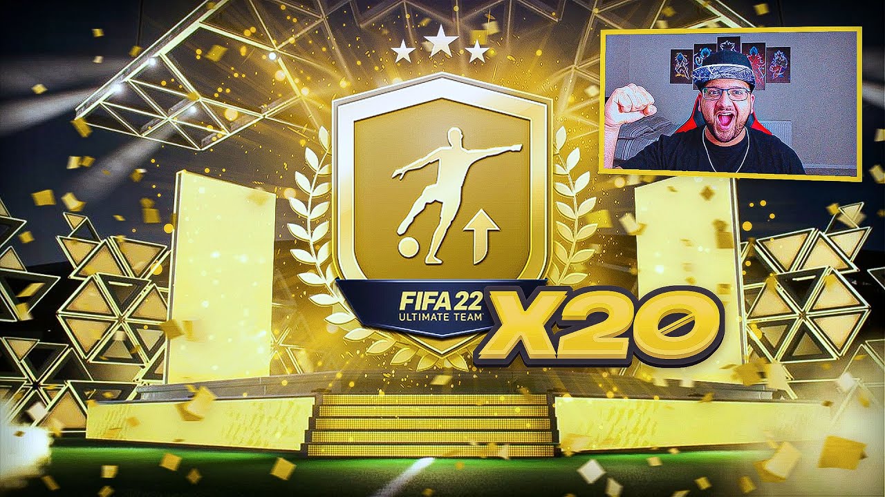 THIS IS WHAT 20x GOLD UPGRADE PACKS GOT ME IN FIFA 22!