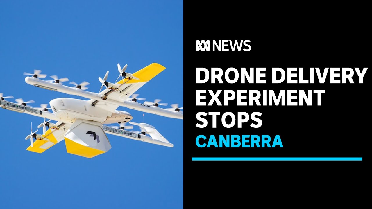 Drone delivery service Wing stops flying in Canberra | ABC News