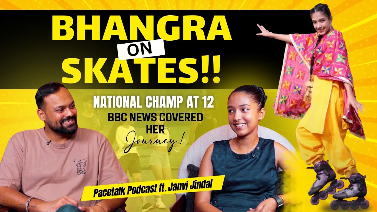 Janvi Jindal: India's Young Skating Icon Taking Punjabi Culture to Global Heights | Pacetalk Podcast