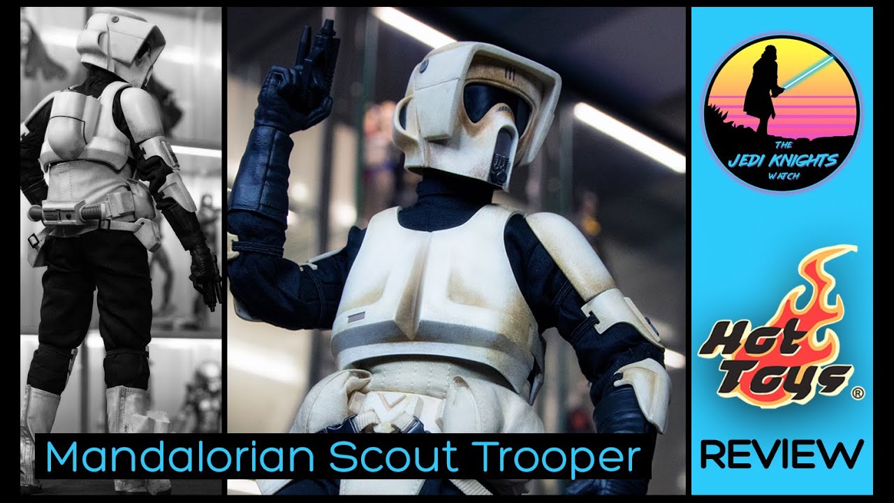 Hot Toys Mandalorian Scout Trooper Unboxing & Review