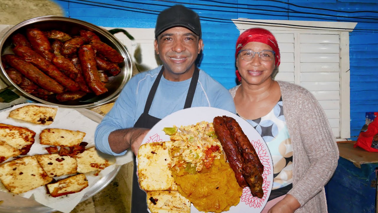 La Cocina de Cesarin Oficial, Los Tres Golpes, Desayuno Dominicano.
