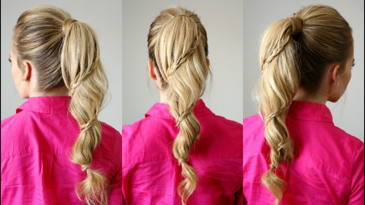 Spiral Braided Ponytail | Missy Sue