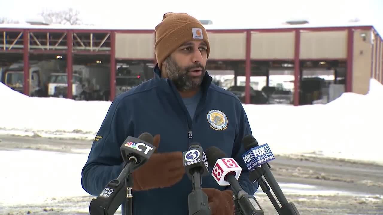 NEWS CONFERENCE: Hartford officials provide update on storm cleanup