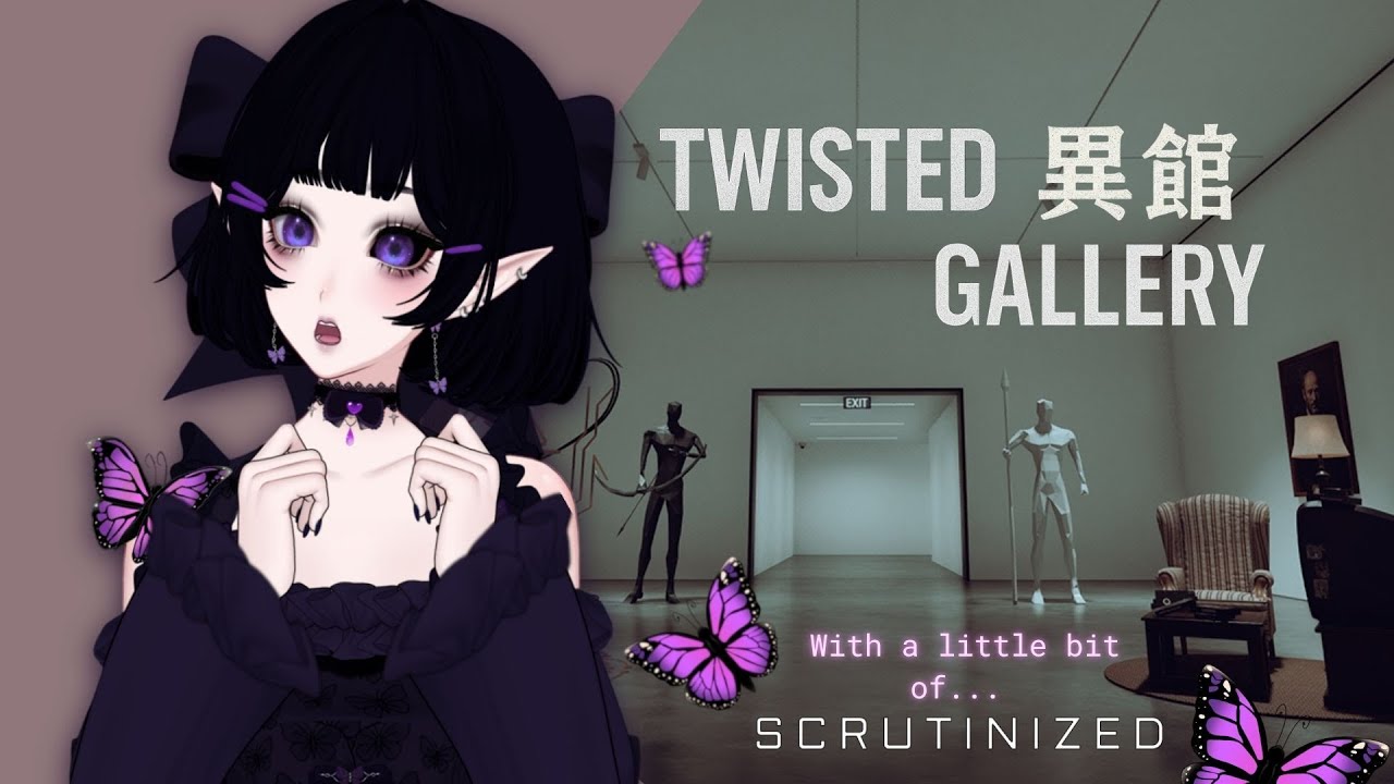 HORROR FRIDAY FIELD TRIP! Dark Magical Girl Looks at Art 🖤| Twisted Gallery | Scrutinized