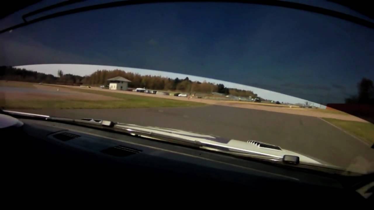 One lap Jyllandsringen with Thed Björk - BMW 320si