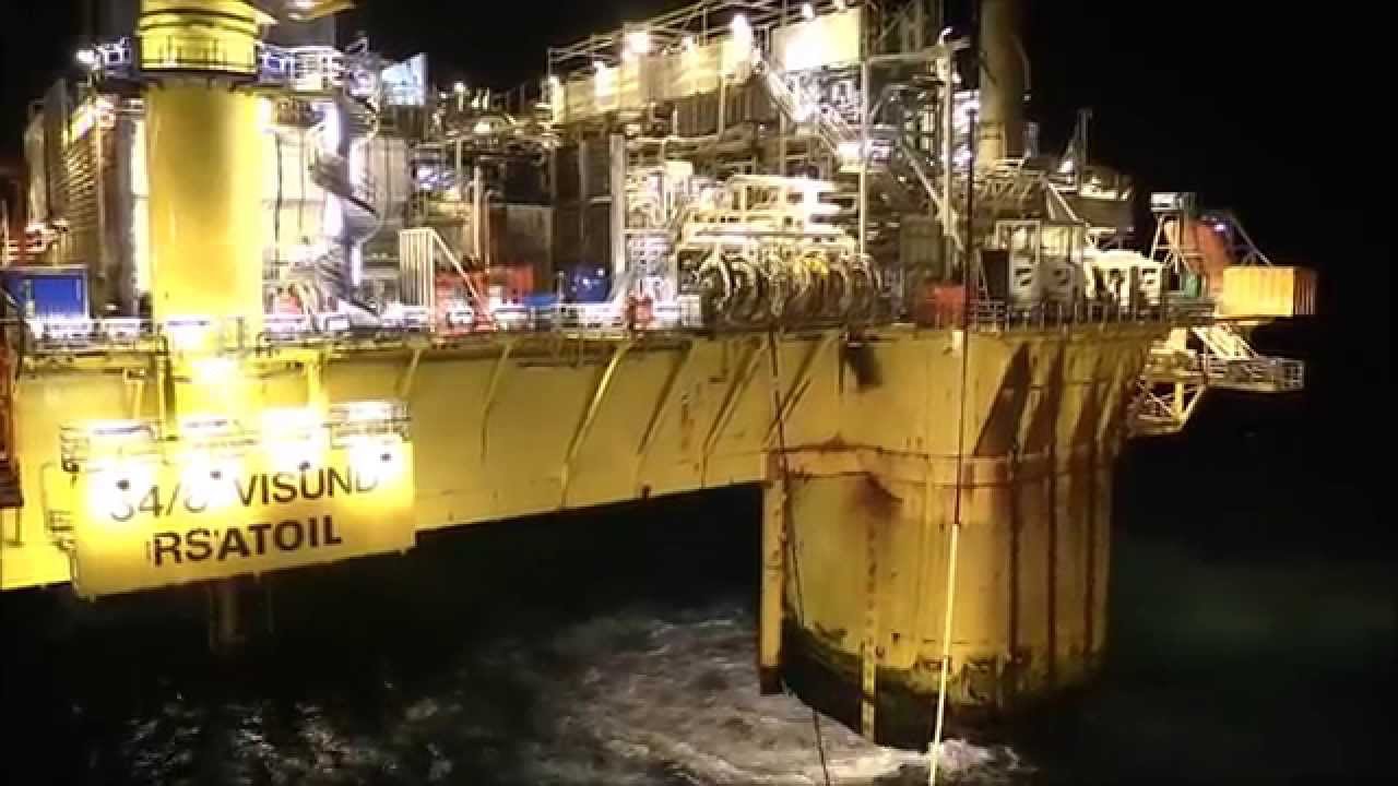 34/8 Visund  Statoil ( video recorded from Ocean Response )