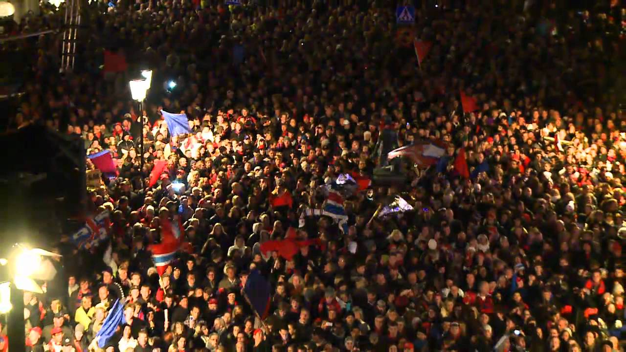 Så firade HIF sitt SM-guld