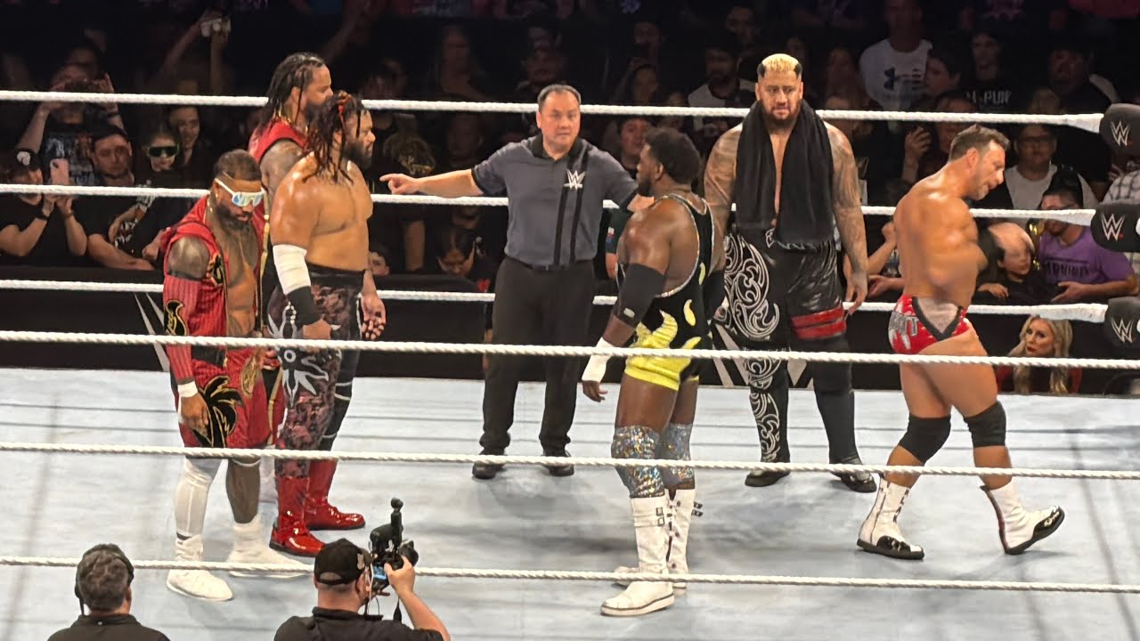 The Bloodline vs LA Knight, Solo Sikoa & Royce Keys Full Match - WWE Live 7/25/2026