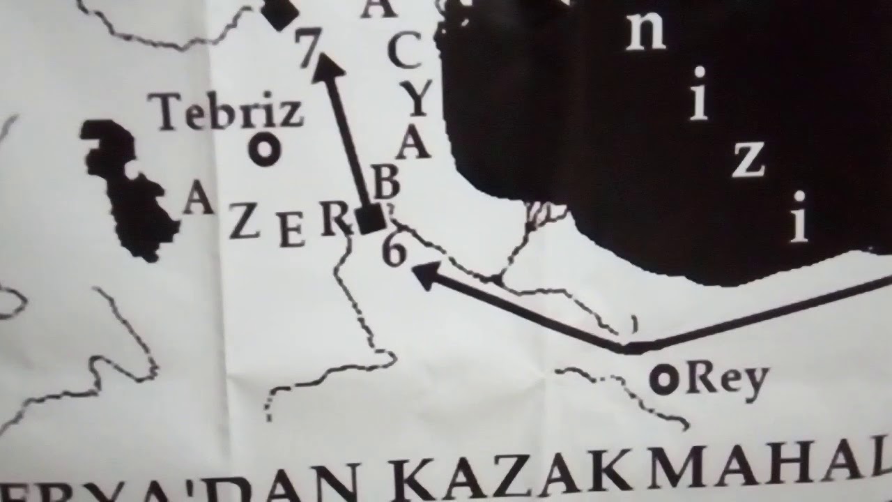 Salur karapapak terekeme'lerin göç yolu