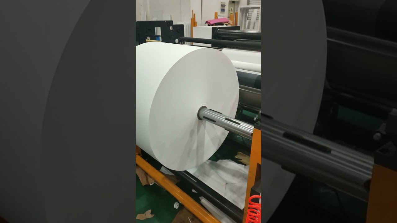 Automatic Rewinding Machine Paper Roll Slitting Machine Paper Cutting Machine