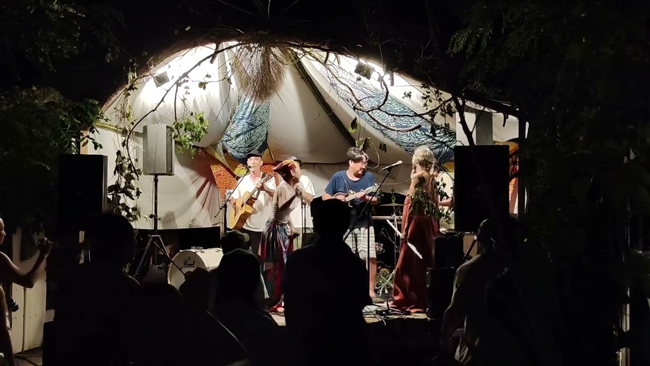“Pico & Kyon2 (from ROJO REGALO)” performs at Pasar Moon on July 30, 2023 @TUNKNENG