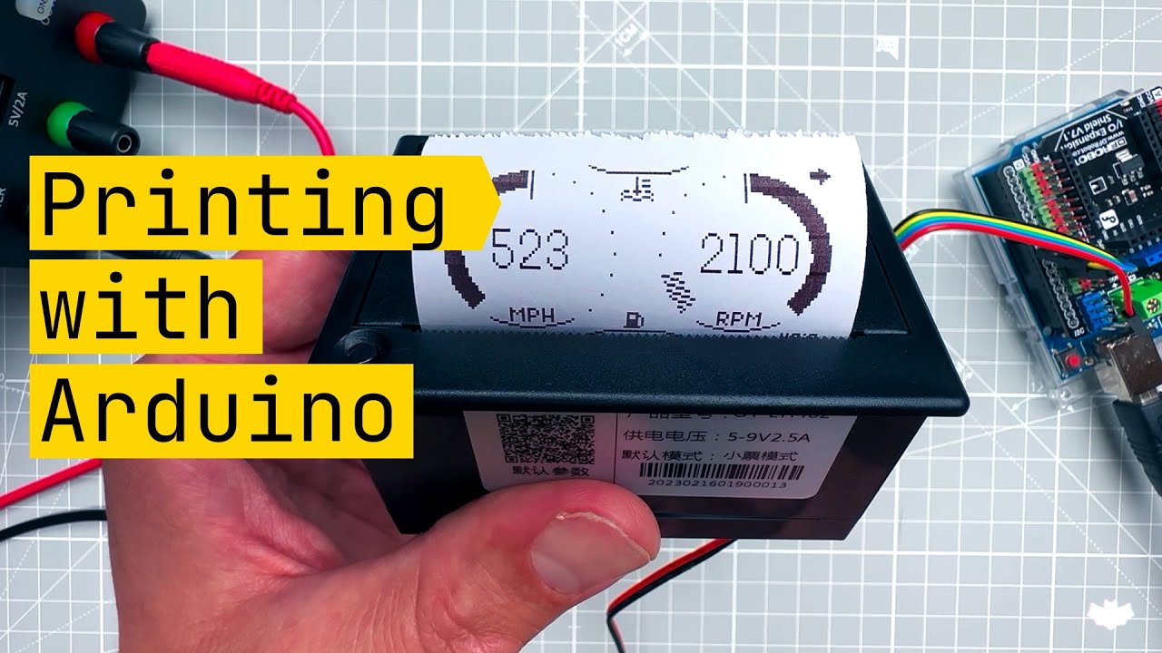 Печать с помощью Arduino