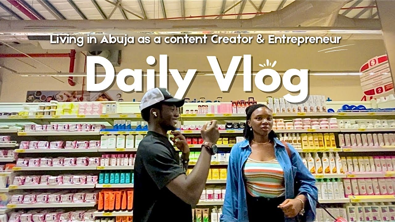 Days in the Life🍕| Living in Abuja as a Creative and an Entrepreneur | Outdoor Shoots | and more !