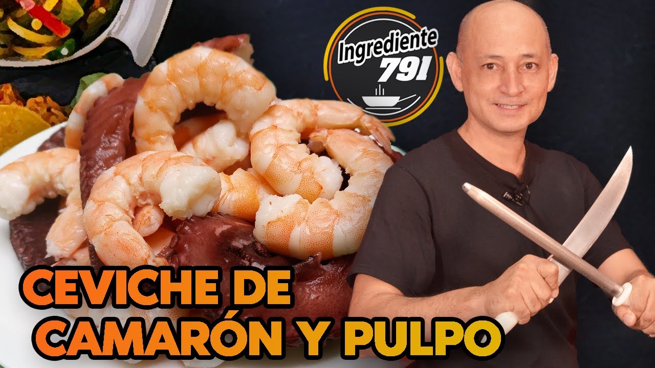 Как сделать креветки и осьминог CEVICHE 🦐 Мощный 🐙 │ Ингредиент 791