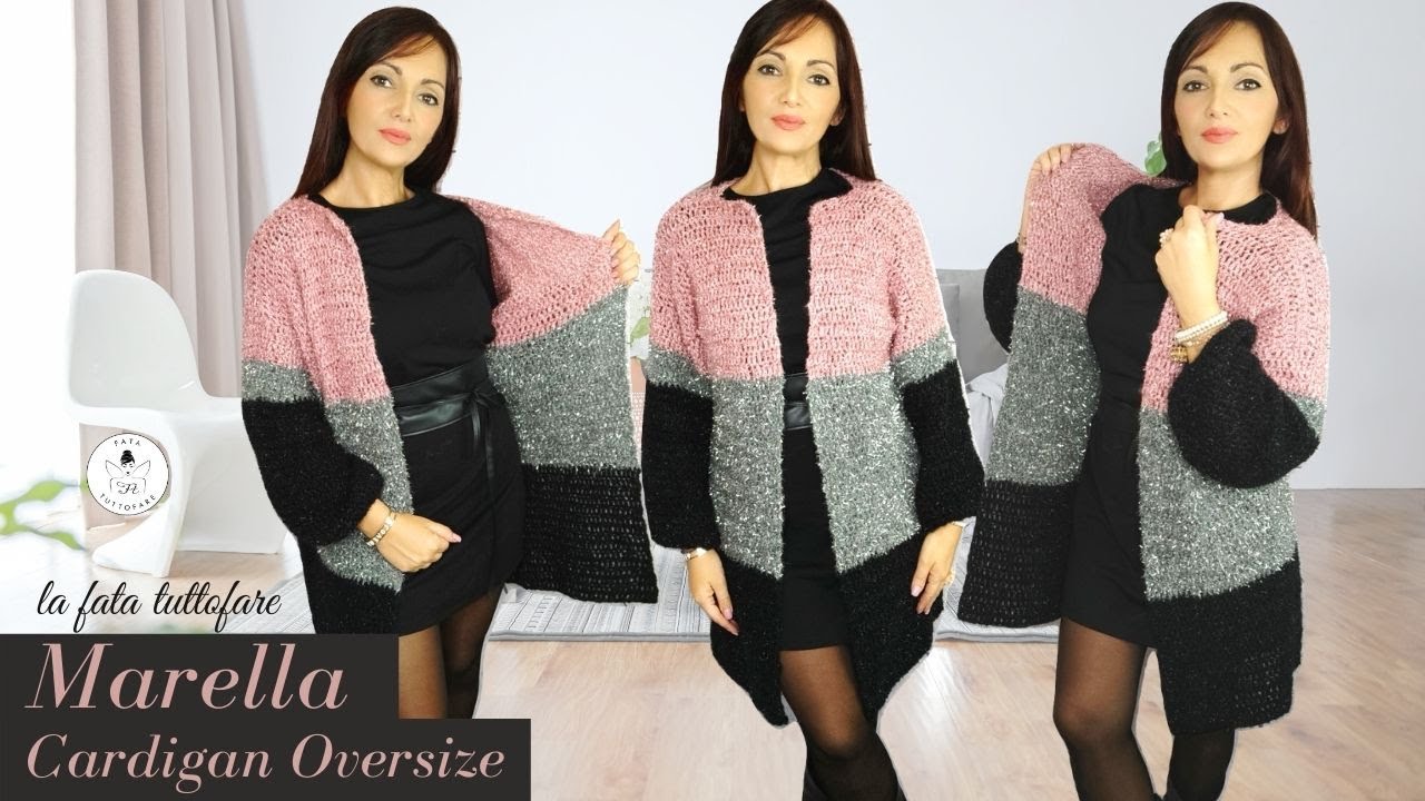 TUTORIAL: Cardigan oversize 