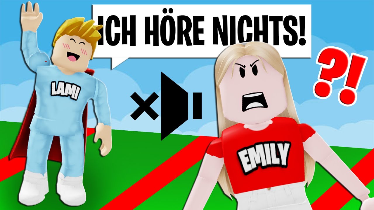 2 YOUTUBER Obby, ABER LAMI HÖRT mich NICHT! (Roblox)