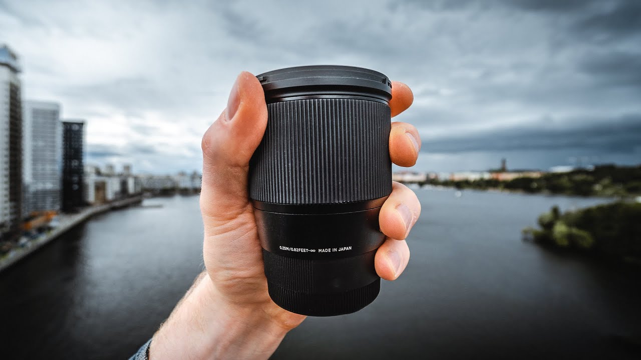 Why SIGMA 16MM is my BEST lens to film myself