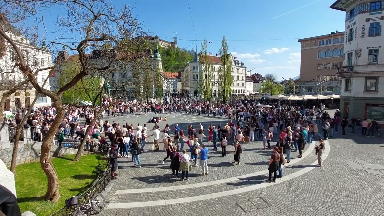 Rueda de Casino Flashmob Ljubljana 2025