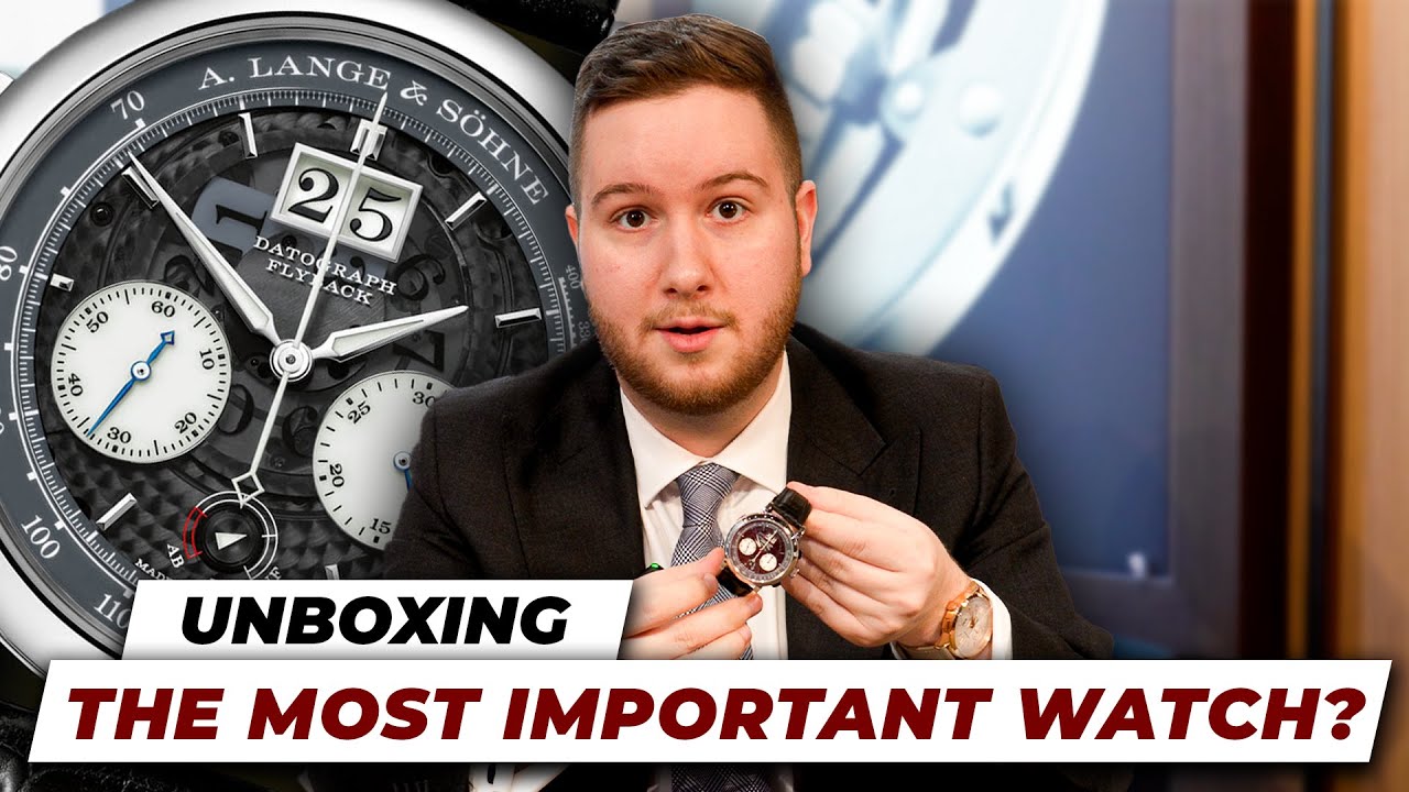 A. Lange & Sohne Datograph Lumen 405.034 Unboxing - Is It The Most Important Modern Watch Ever Made?