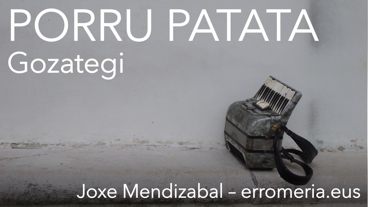 Porru patata (Gozategi) - Joxe Mendizabal (cover