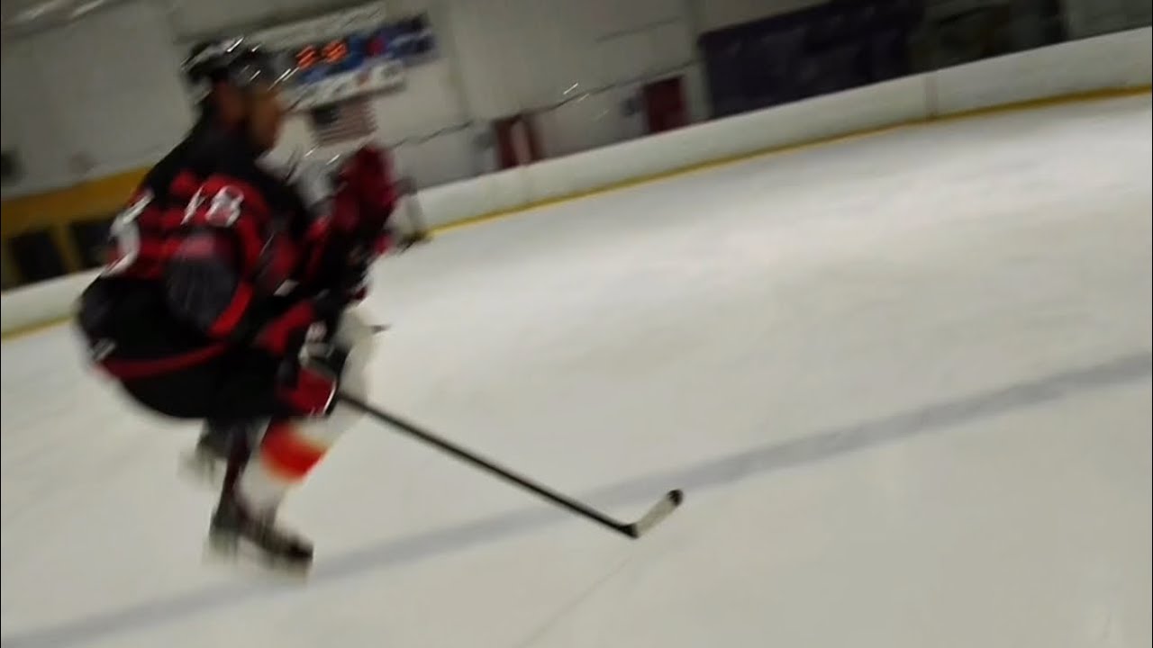 4 Minutes of Hockey with Meta Glasses – Angry Reaction to My Slapshot!