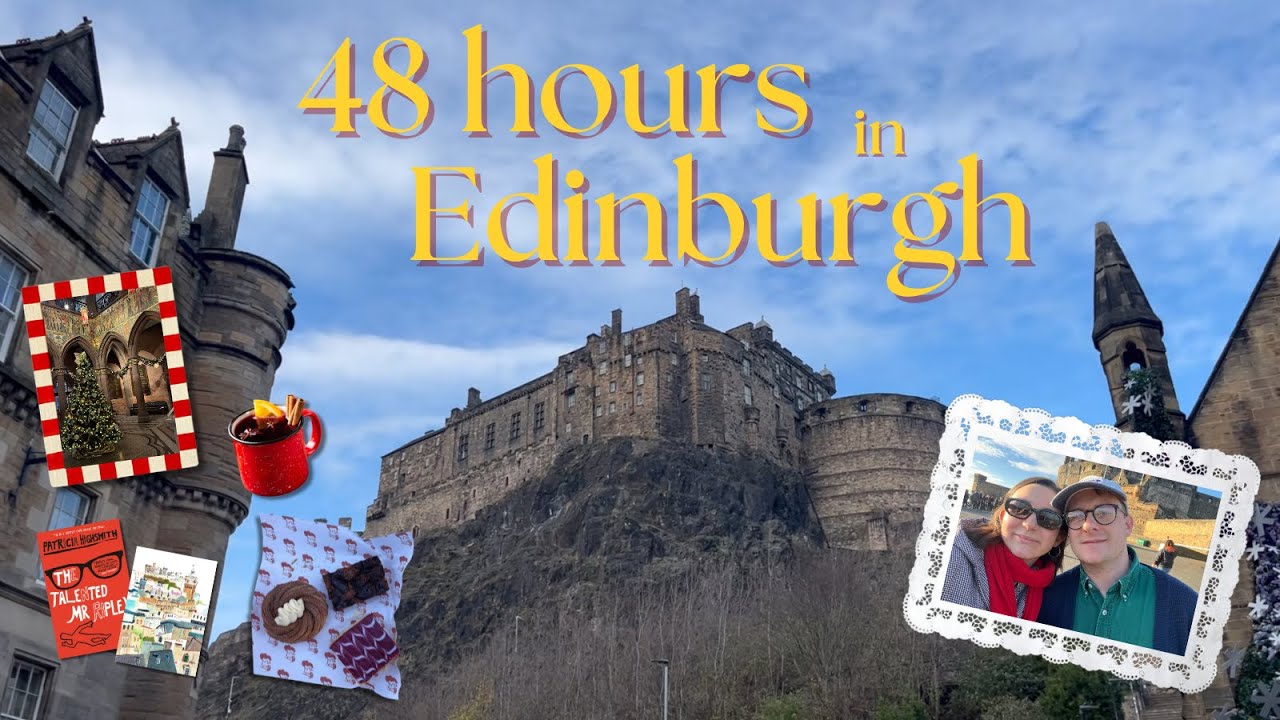 a very festive weekend in edinburgh 🎄☕⛄ christmas market, museums & my new favourite bakery