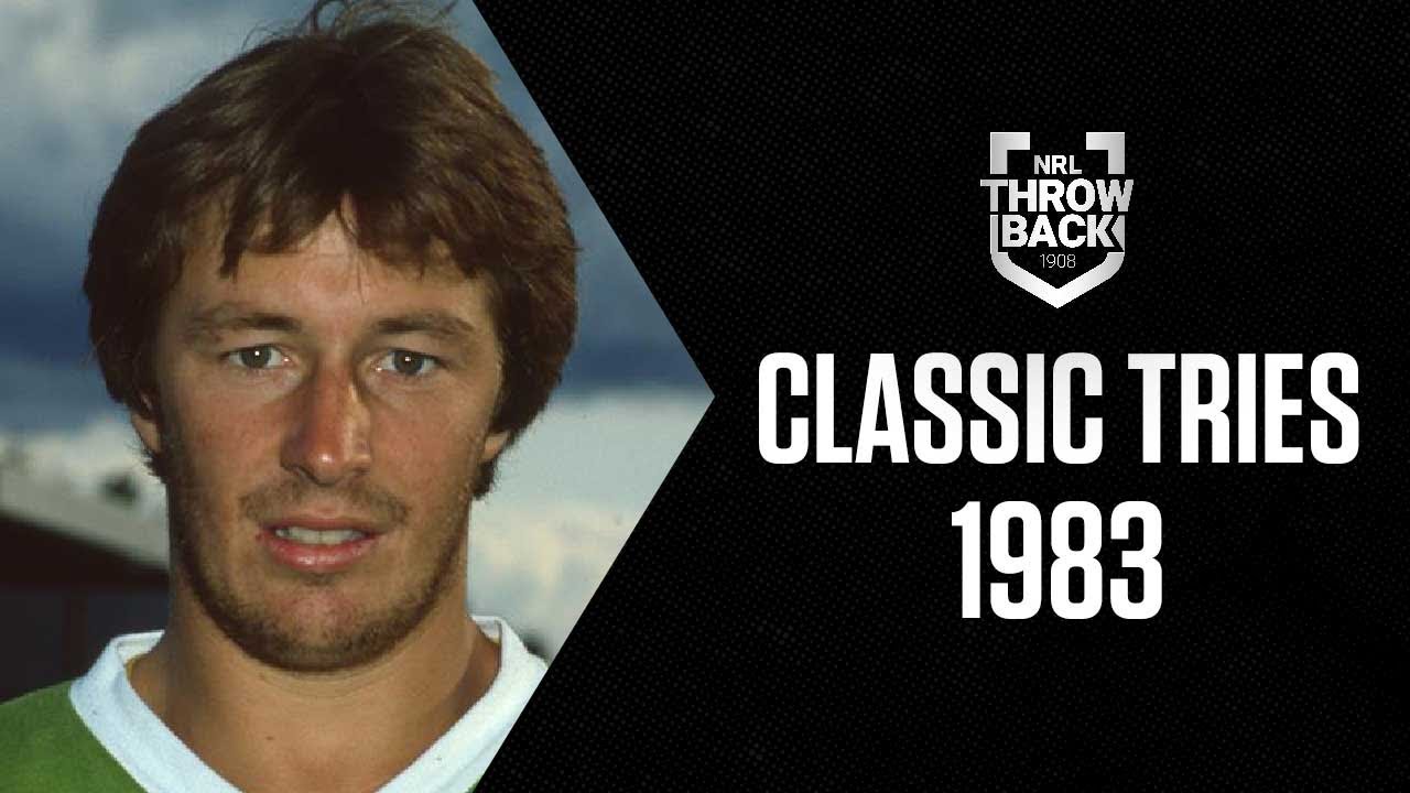 Classic tries from 1983 you probably don't remember | NRL Throwback | Bellamy, Elias, Grothe & more