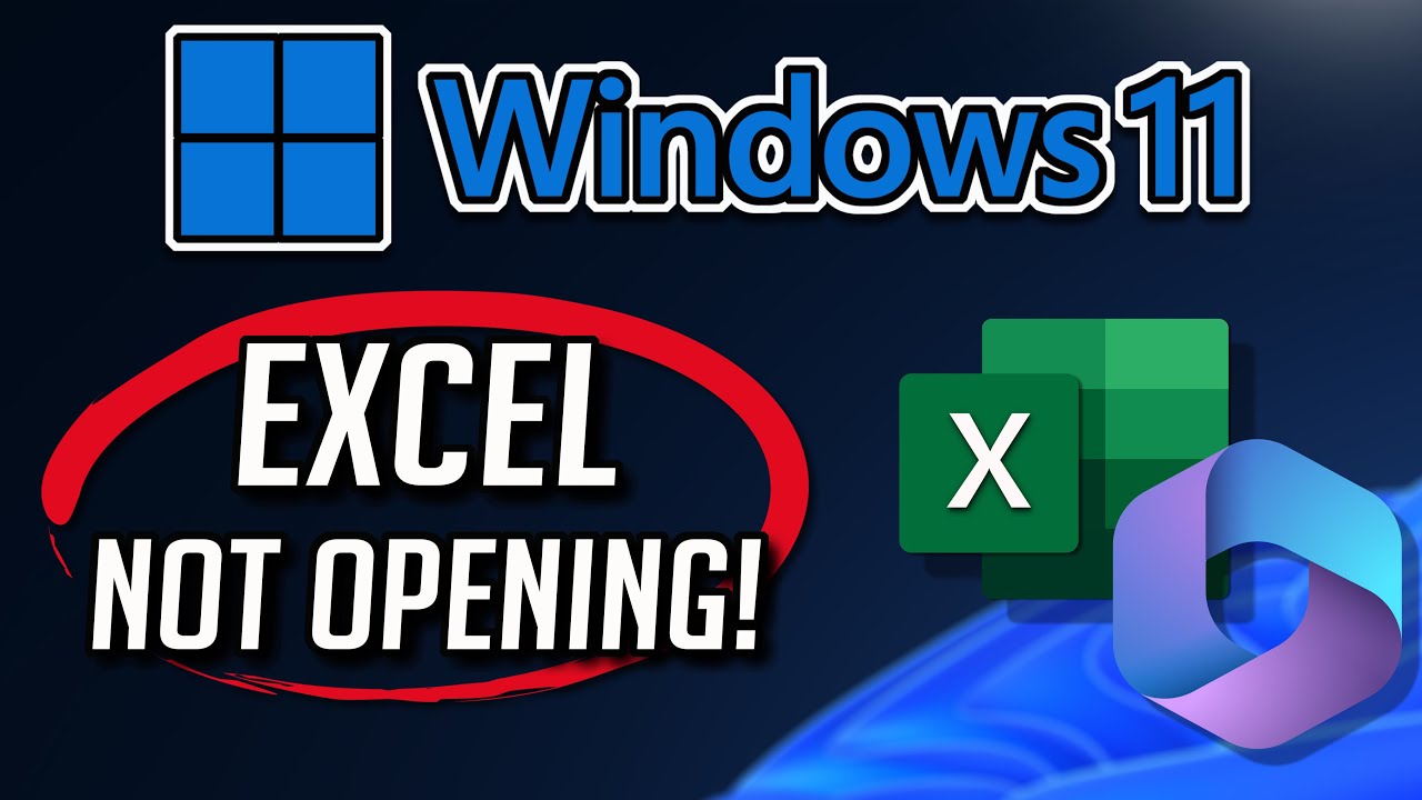 Excel 365 Not Working, Loading, Opening or Responding in Windows 11/10